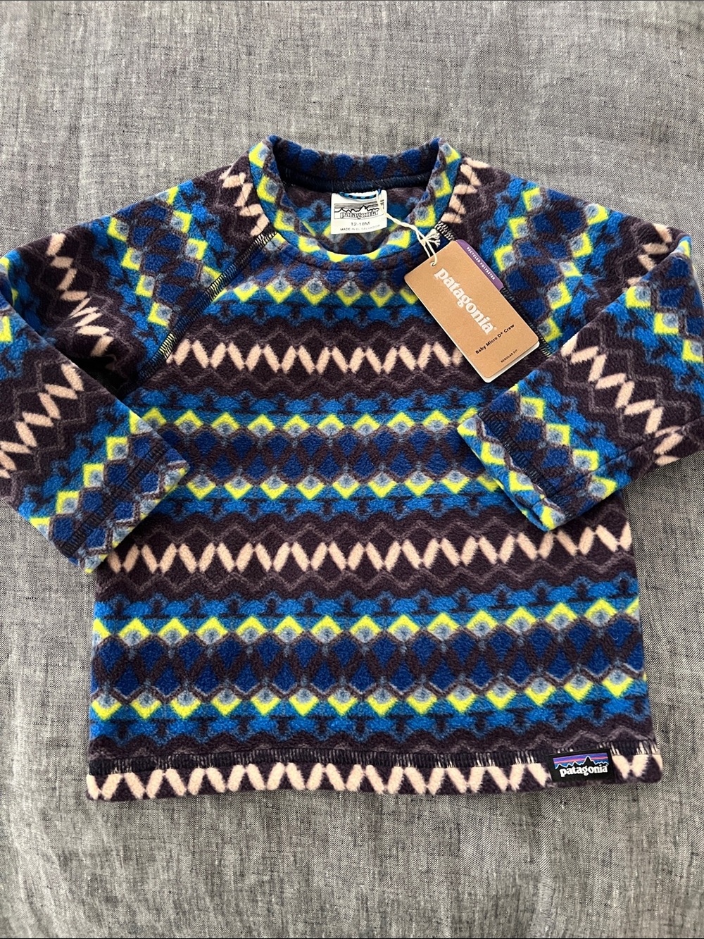 Patagonia Toddler Micro Fleece Crew